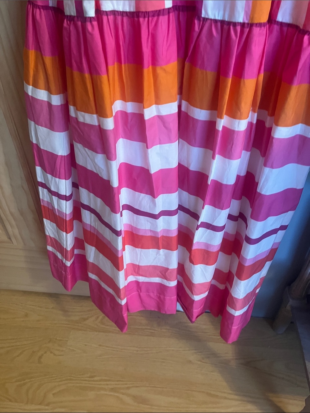 Colorful Striped Maxi Dress - Picture 4 of 6